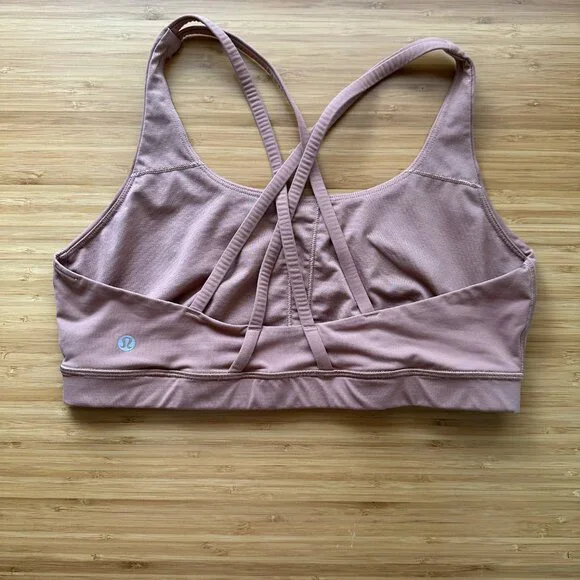 lululemon Energy Bra *Medium Support B-D bra EUC Dusty Clay 12 - Picture 6 of 16